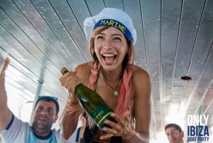 Ibiza: Heiße Bootsparty mit offener Bar