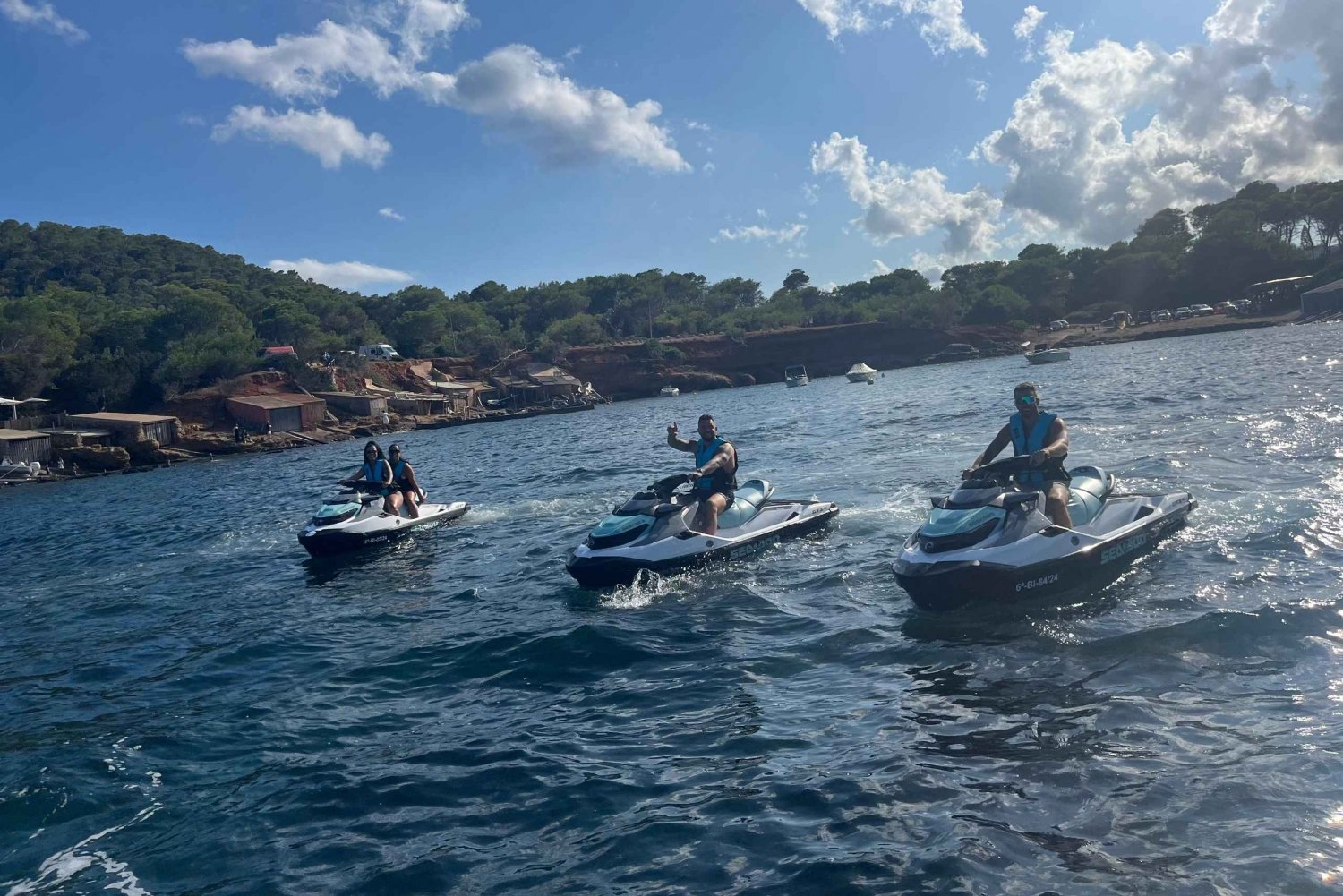 Ibiza: 2h private Jetski Tour to Portinatx with Snorkeling!