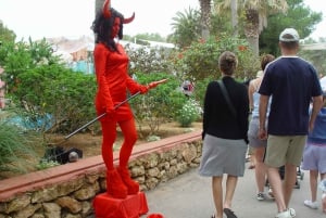 Ibiza: Mercadillo Hippie Las Dalias nocturno