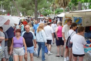 Ibiza: Mercadillo Hippie Las Dalias nocturno