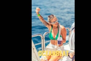 Ibiza: Ocean Club Bootfeest met eersteklas drankjes, eten en DJ