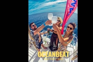Ibiza: Ocean Club Bootfeest met eersteklas drankjes, eten en DJ