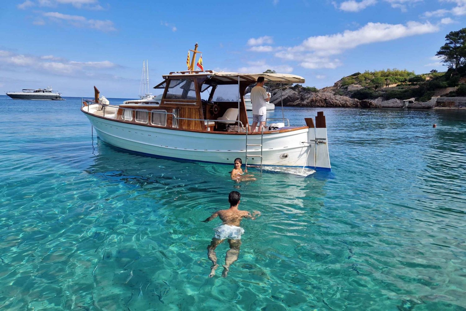 Ibiza: One day excursion on a traditional Ibiza boat (Mondays)