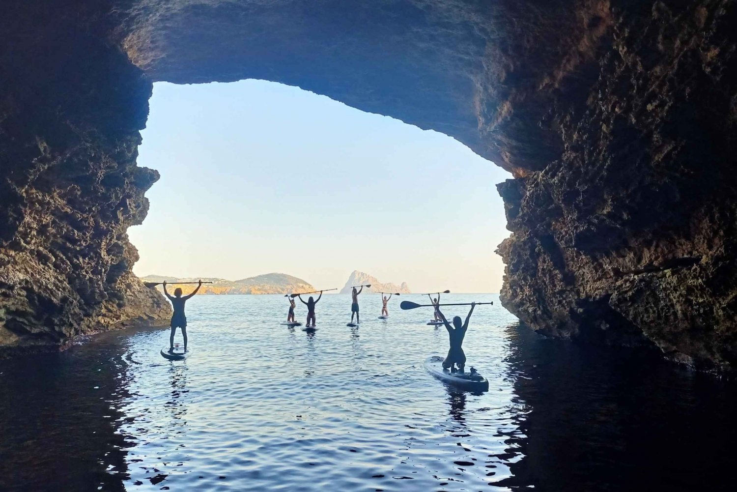 Ibiza: Poranna wycieczka z przewodnikiem po desce wiosłowej