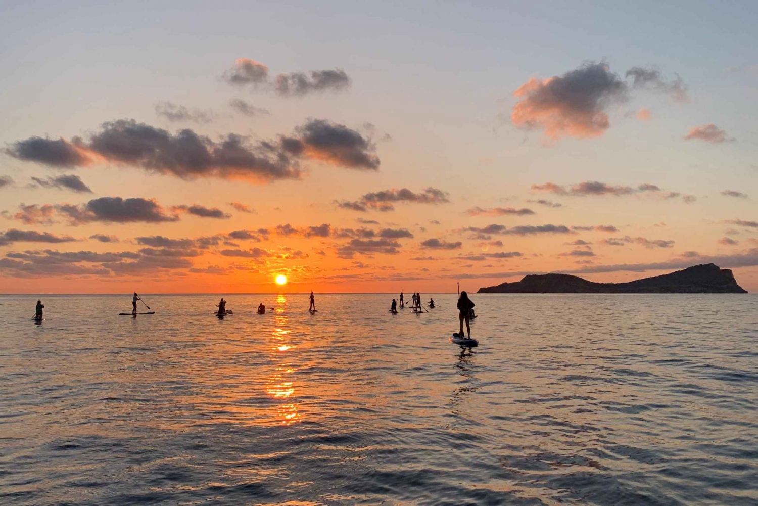 Ibiza : Excursion en paddle board au coucher du soleil