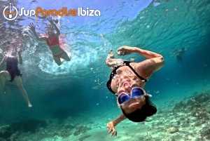 Ibiza: Paddlesurf and Snorkeling Boat Trip