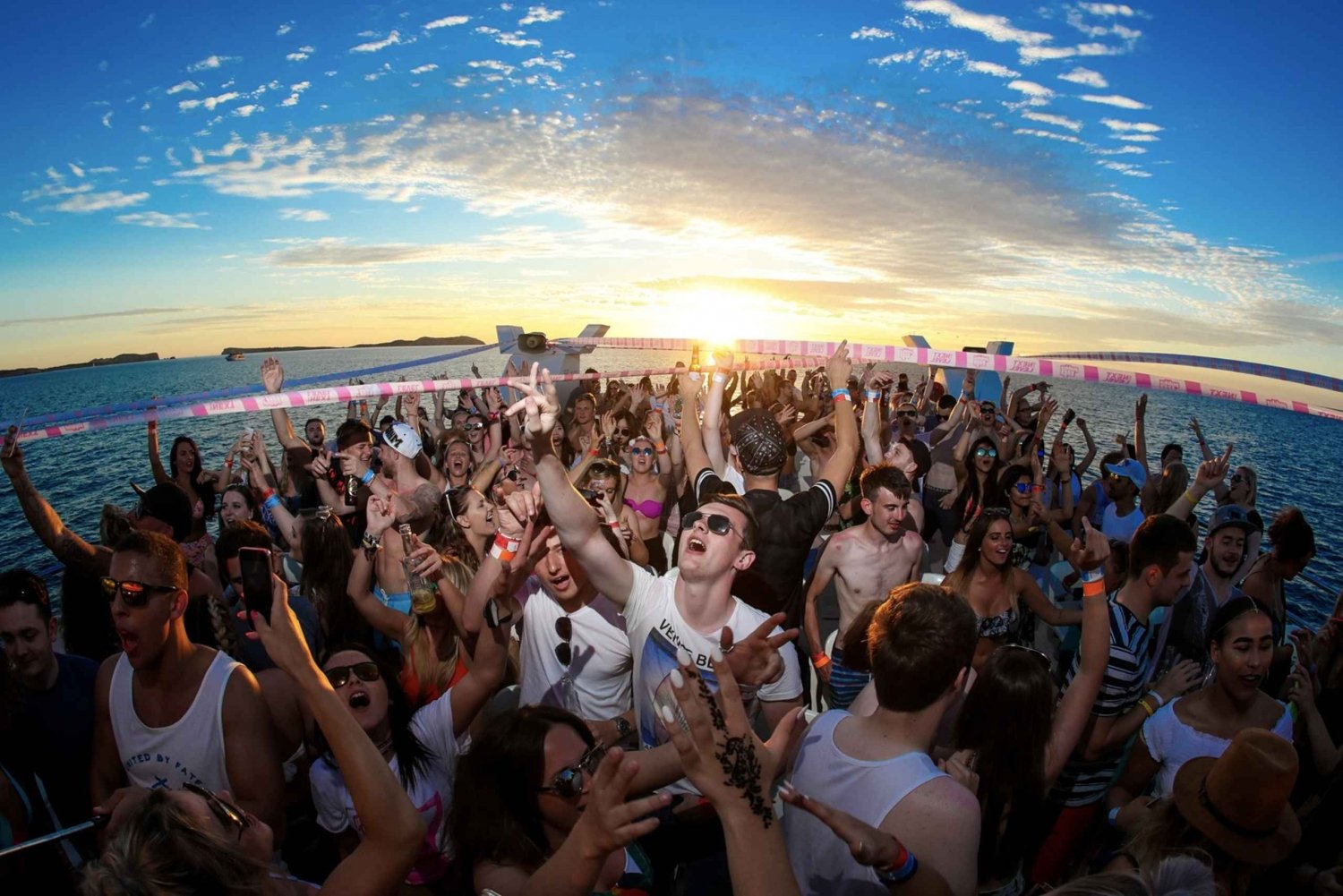 Ibiza: Party Boat w/ Drinks, Live Performances, DJ & Dancers