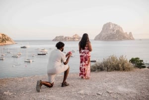 Ibiza: Fotografering vid panoramautsiktspunkten Es Vedrá & solnedgång