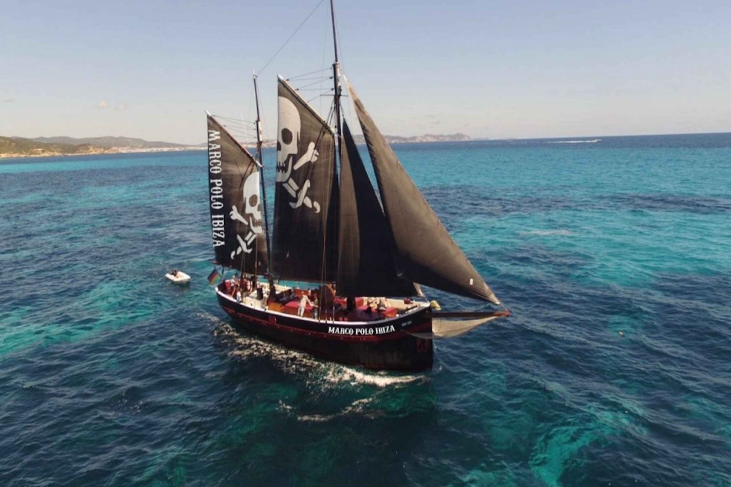 Ibiza : Croisière en voilier pirate à Formentera