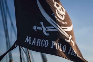 crociera in barca a vela pirata a Formentera