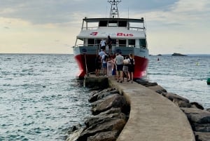 Ibiza: Platja d'en Bossa Round-Trip Transfer to Formentera