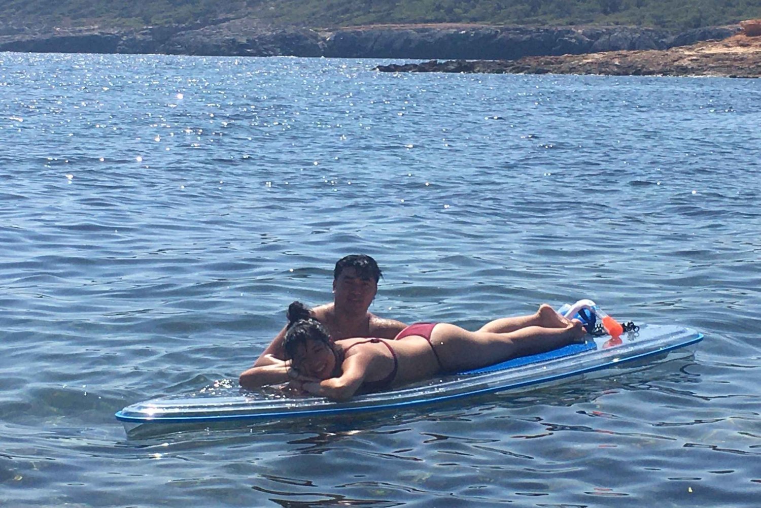 Transparent Kayak or SUP Guided Tour in Pou des LLeo