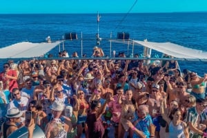 Ibiza: VIP Catamaran Party with DJ, Open Bar, Paella, and Nightclubs