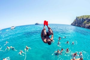 Ibiza: VIP Catamaran Party with DJ, Open Bar, Paella, and Nightclubs
