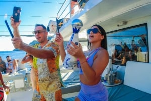 Ibiza: VIP Catamaran Party with DJ, Open Bar, Paella, and Nightclubs