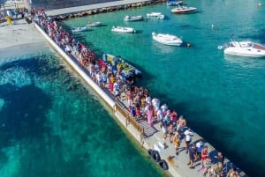 Ibiza: VIP Catamaran Party with DJ, Open Bar, Paella, and Nightclubs