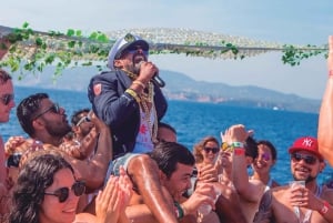Ibiza: VIP Catamaran Party with DJ, Open Bar, Paella, and Nightclubs
