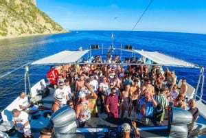 Ibiza: VIP Catamaran Party with DJ, Open Bar, Paella, and Nightclubs