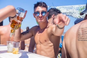 Ibiza: VIP Catamaran Party with DJ, Open Bar, Paella, and Nightclubs