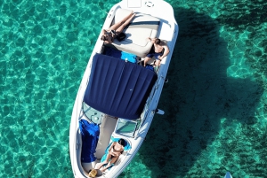 Ibiza: Experiencia privada en barco con patrón y todo incluido