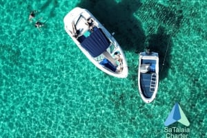 Ibiza: Experiencia privada en barco con patrón y todo incluido