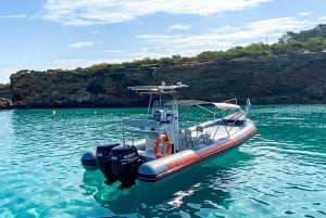 Ibiza: Prywatna łódź motorowa do Es Vedra i Atlantis + nurkowanie z rurką