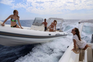 Ibiza : bateau privé pour Es Vedra et Atlantis + plongée en apnée