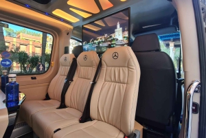 Ibiza: Tour privato con autista in furgone di lusso Mercedes