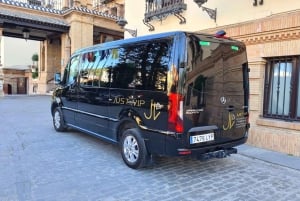 Ibiza: Tour privato con autista in furgone di lusso Mercedes