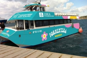 Ibiza: Färja tillbaka till Formentera med en välkomstdrink