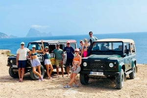 イビサ島サファリ（プライベート）– 隠れたビーチ、洞窟、シュノーケリング