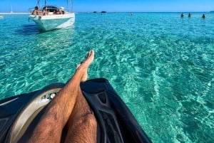 イビサ島サファリ（プライベート）– 隠れたビーチ、洞窟、シュノーケリング