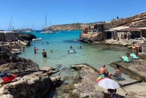 イビサ島サファリ（プライベート）– 隠れたビーチ、洞窟、シュノーケリング