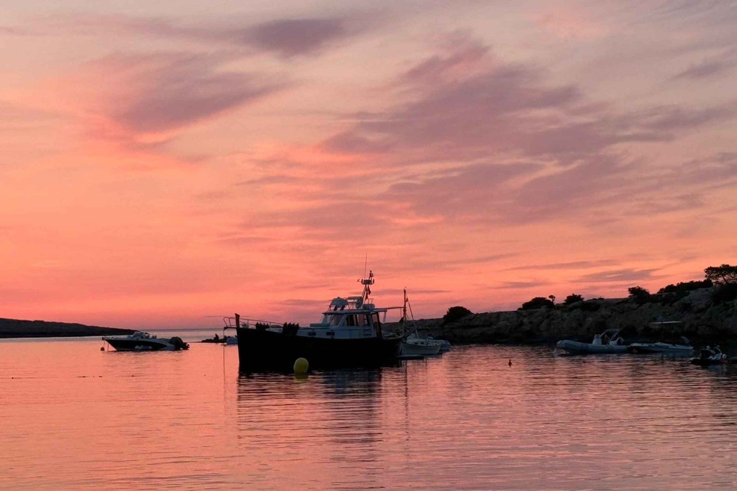 Ibiza: Seil inn i solnedgangen på en balearisk llaüt