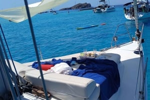 Ibiza: Dagsutflykt med segling, endast upp till 7 gäster