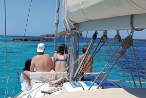 Ibiza: Dagsutflykt med segling, endast upp till 7 gäster