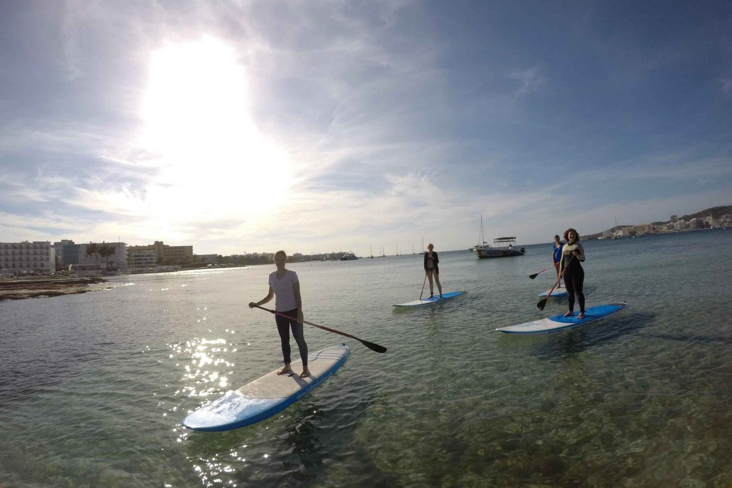 Ibiza: Alquiler de tablas de paddle surf en la bahía de San Antoni