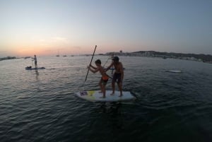 Ibiza: utleie av paddleboards i San Antoni Bay