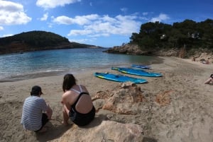 Ibiza: noleggio paddleboard nella baia di San Antoni