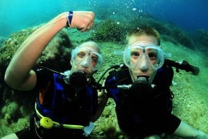 Dykning på Ibiza for begyndere og snorkling