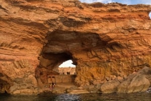 Ibiza: Excursão às cavernas marinhas com caiaque guiado e mergulho com snorkel