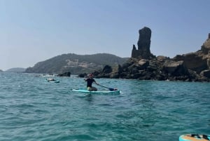 Ibiza: SUP rondleiding met gids in het mariene natuurreservaat