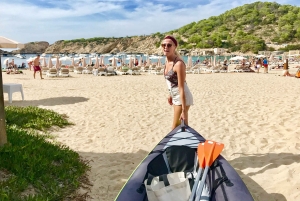 イビサ島の乗合いサファリツアー：隠れたビーチ、洞窟、シュノーケリングをお楽しみください