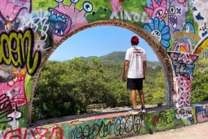 イビサ島の乗合いサファリツアー：隠れたビーチ、洞窟、シュノーケリングをお楽しみください