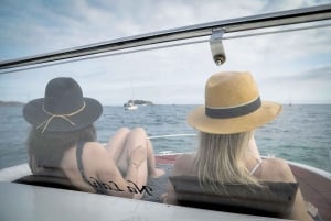 Ibiza: short tour 'north of the island' from the sea by private boat