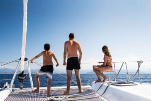 Ibiza: Excursión de un día en catamarán a Formentera en grupo reducido
