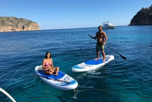Ibiza: gita di un giorno per piccoli gruppi a Formentera in catamarano