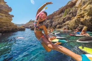 Ibiza: Stand-Up Paddle Boarding Tocht naar Geheime Grotten