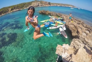 Ibiza: Stand-Up Paddle Boarding Trip to Secret Caves