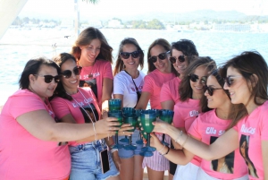 Ibiza: rejs wycieczkowy o zachodzie słońca z sportami wodnymi, otwartym barem i tapas